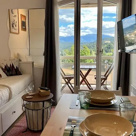 Cosy Au Pied Des Pistes Avec Vue Panoramique ! Les Angles (Pyrenees-Orientales)