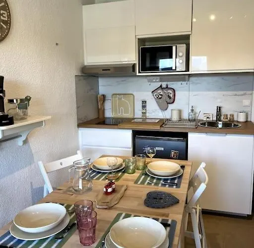 Lejlighed Cosy Au Pied Des Pistes Avec Vue Panoramique !